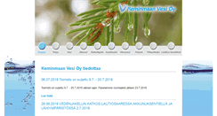 Desktop Screenshot of keminmaanvesi.fi